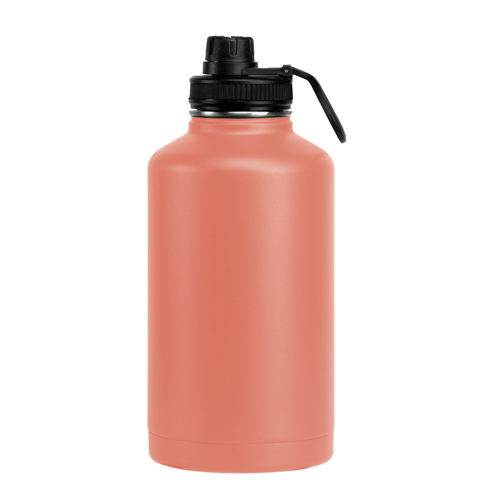 64 oz Vacuum Flask 2.0L 1.8L Water Jug Stainless Steel Large Water Bottle 2 Liters Insulated Canteen