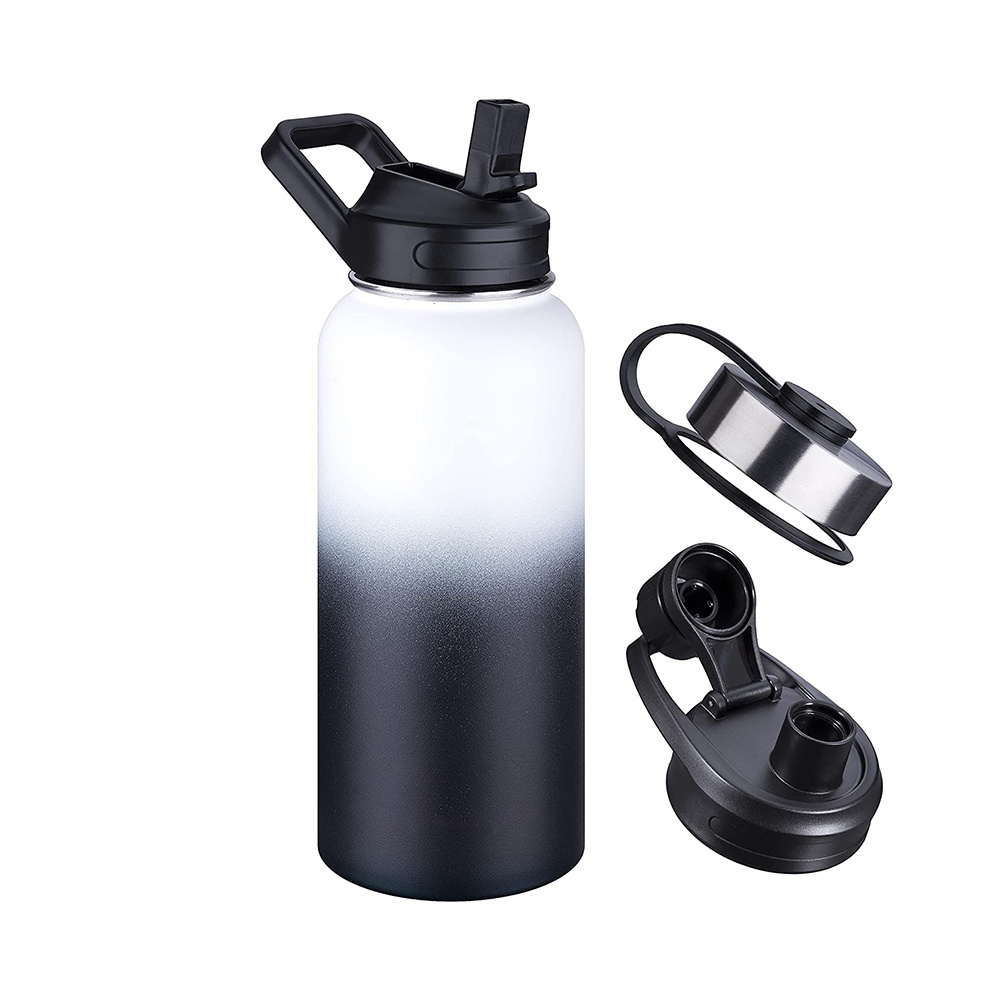 Custom Water Bottle Drink Bottles Stainless Steel Vacuum Insulated Keep Cool and Hot Water Bottle with Custom Packaging