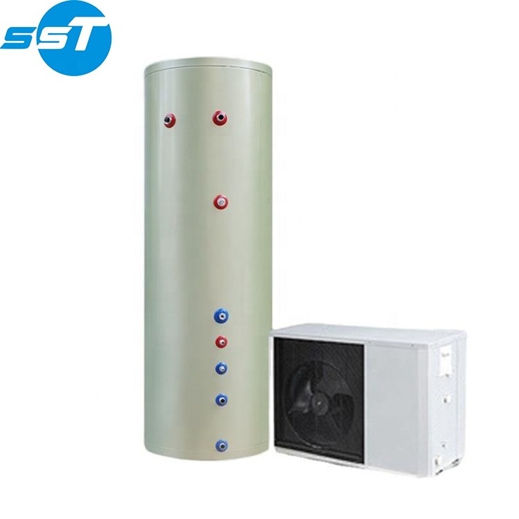 Cheap stainless steel hot water tank price good quality air source heat pump insulation domestic hot water storage tank boiler