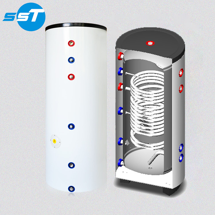 Easy to install indirect system pressurized solar water heater,solar collector hot water pumping heating system