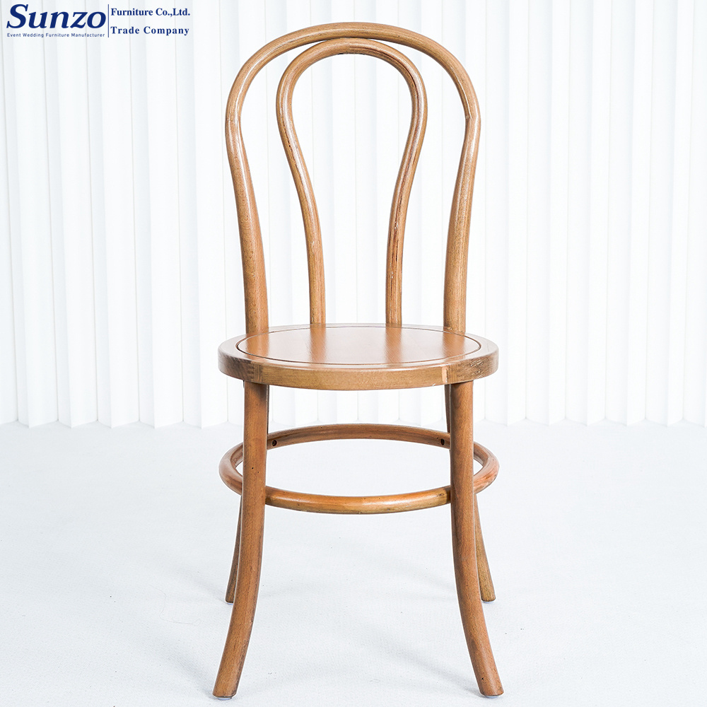 Beechwood Thonet chair Modern Antique Solid Wood Bentwood Thonet Chair for Hotels Living Rooms Kitchens Weddings Parties Parks