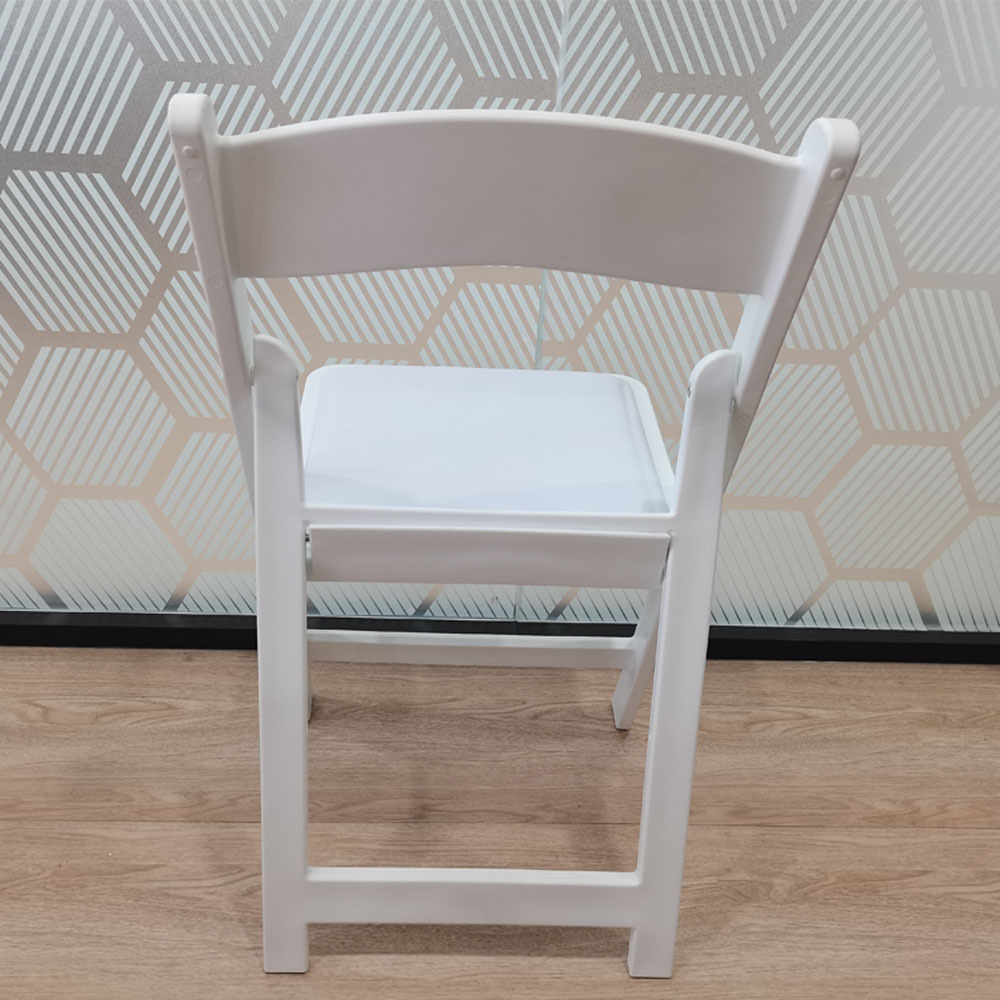 Factory Direct Selling Plastic White Resin Folding Chairs Wholesale Wedding Chair party tables and chairs