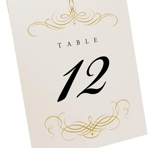 Acrylic Table Number Holder Stand