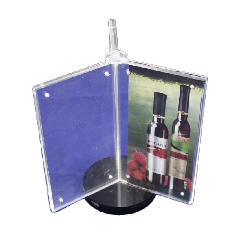 Rotatable Acrylic Magnetic Menu Holder