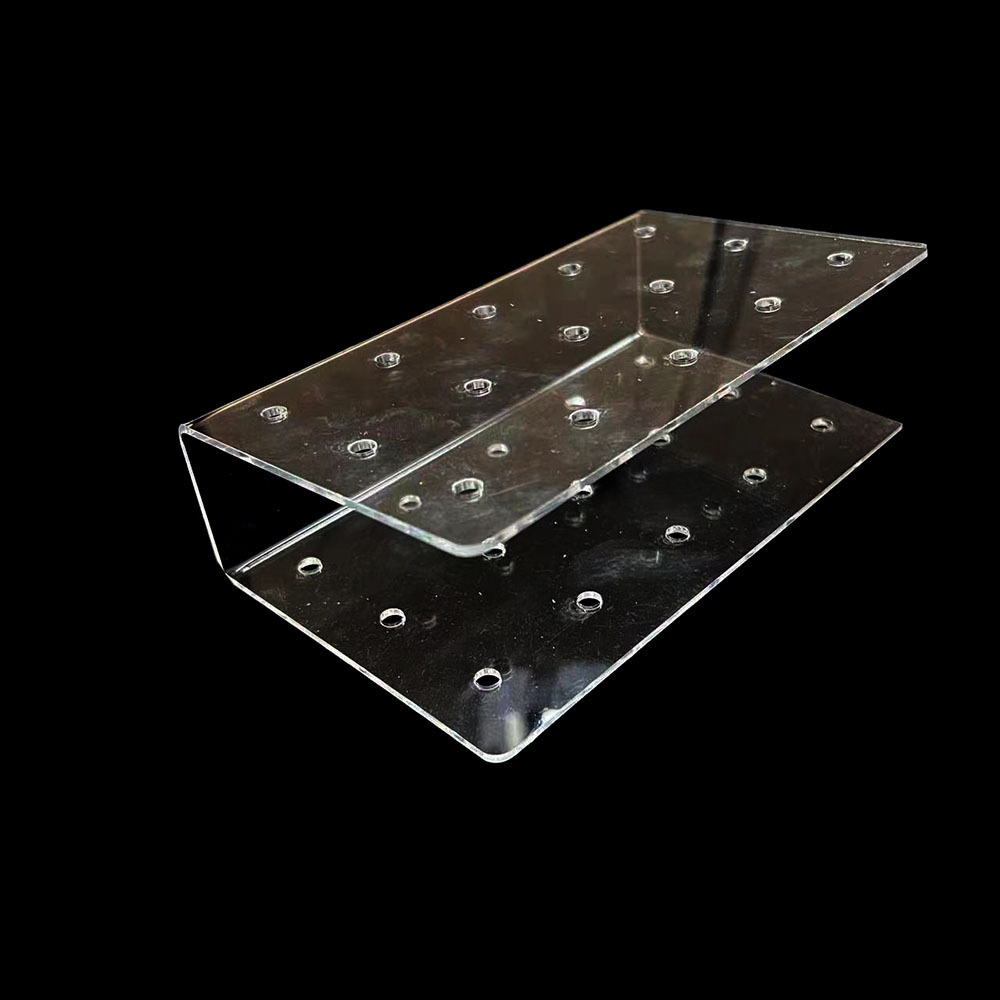 15 holes transparent custom U SHAPE acrylic lollipop stand display acrylic lollipop holder