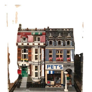 Lego Street View Series Storage Box Lego Acrylic Dedicated Display Box Building Block Toy Dust Box