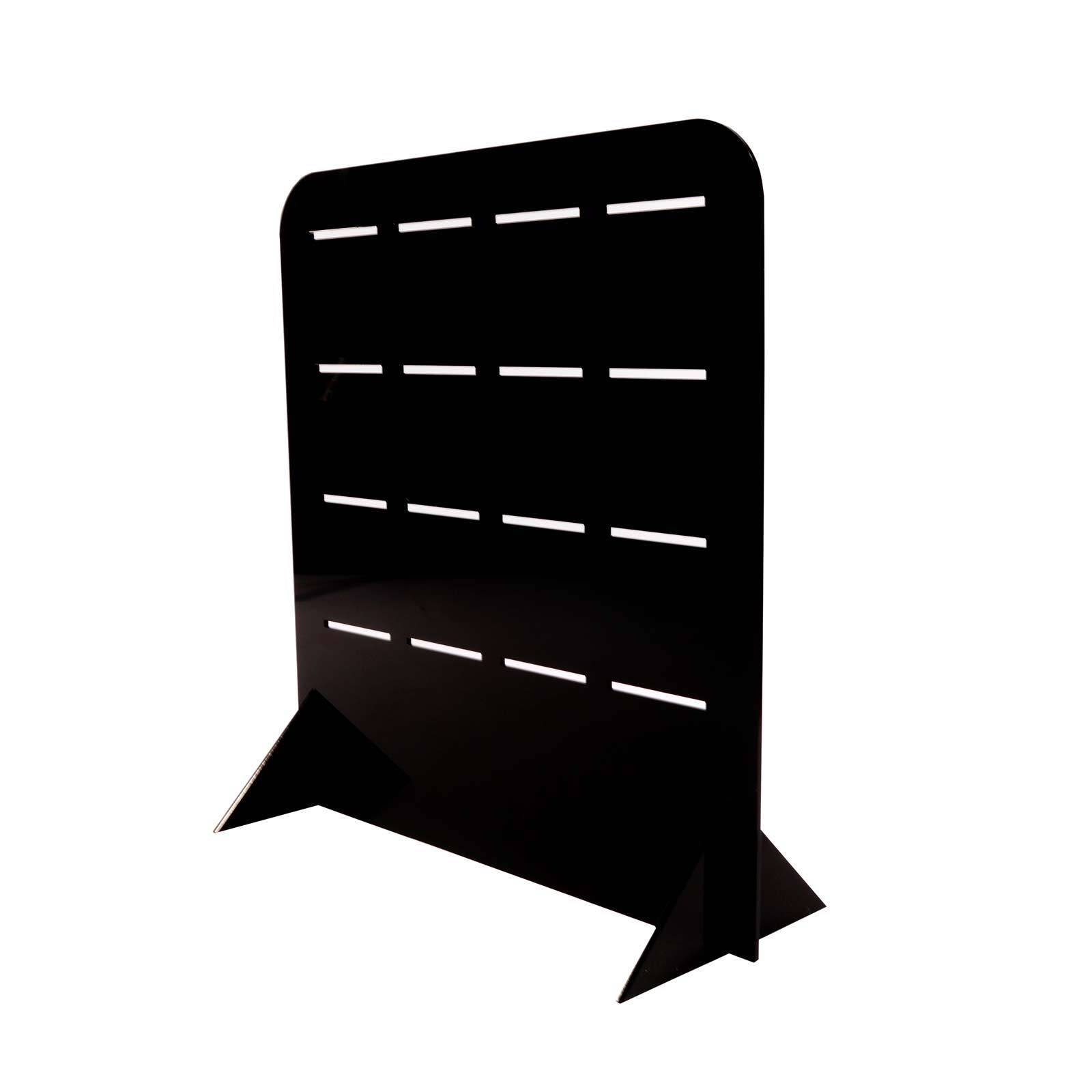 Black Acrylic Counter hook display stand