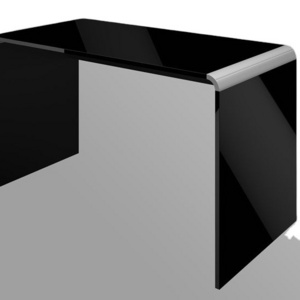 Black Acrylic Computer Desk Table