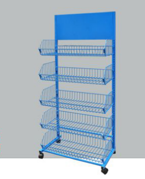 Canteen bulk food snack shelf removable display rack Candy bread potato chip display rack