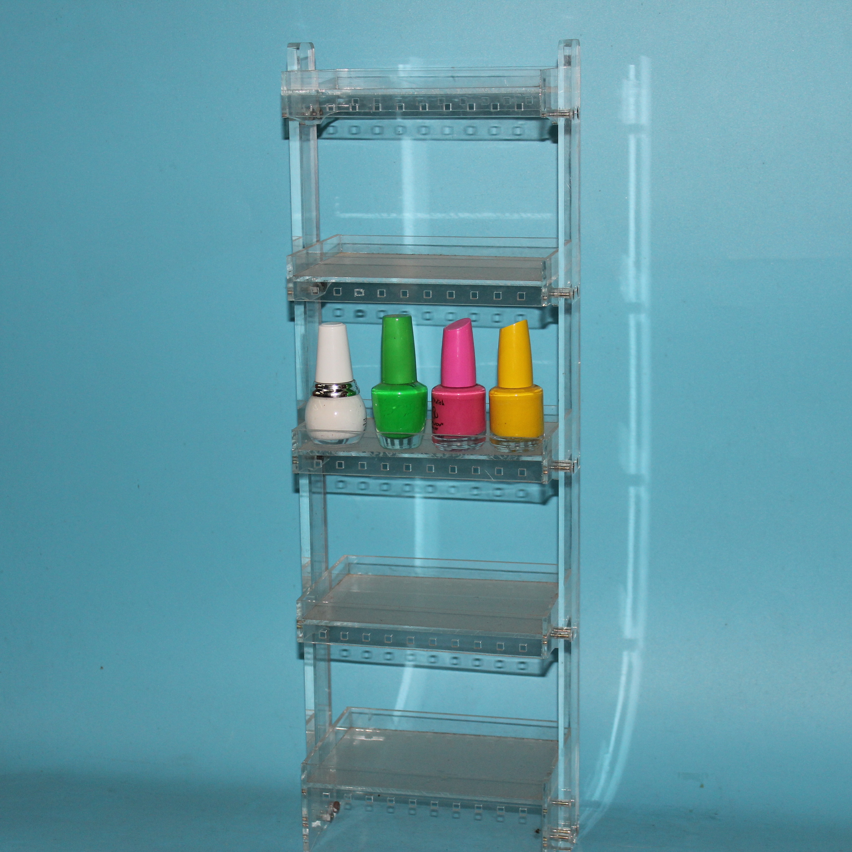 5Tiers Clear Acrylic Eyelash Display Stand