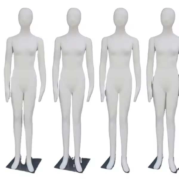 Full body adult flexible foam model human body soft female model sport mannequins styrofoam bodies