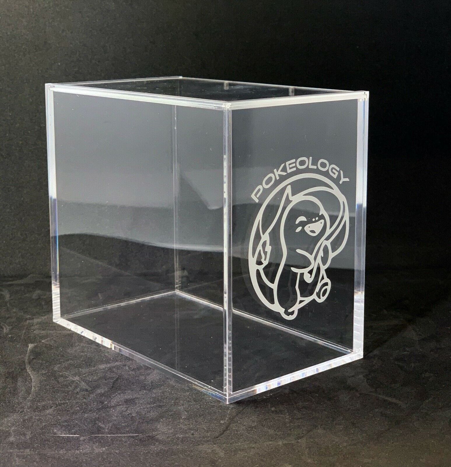 Pokemon Protective Clear Acrylic Case - Booster Box - Elite Trainer Box