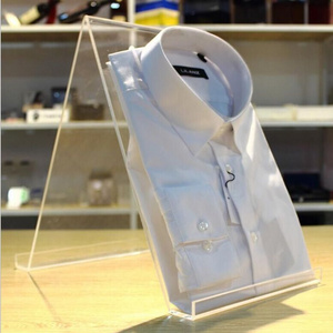 Acrylic Clothing Display Props Shirt Pants Display Rack Acrylic Tshirt Display