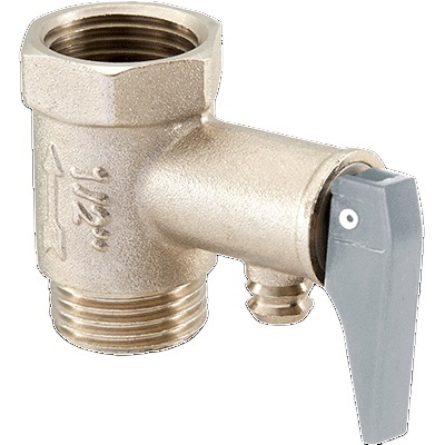 Electric and Solar Water Heater Brass Safety Relief Valve 1/2