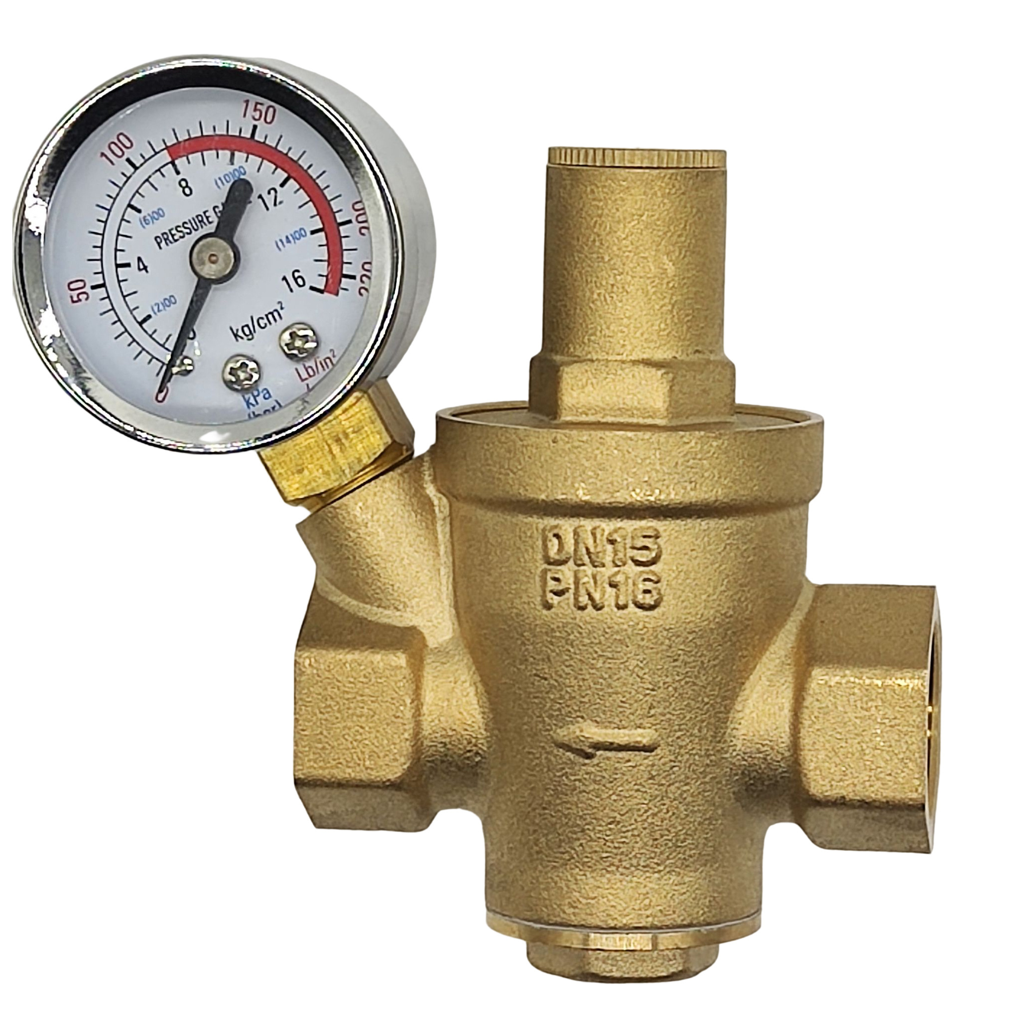 WEILING 100% Calibrated 1/2 3/4 1 inch brass pressure reducing valve pressure regulator valve