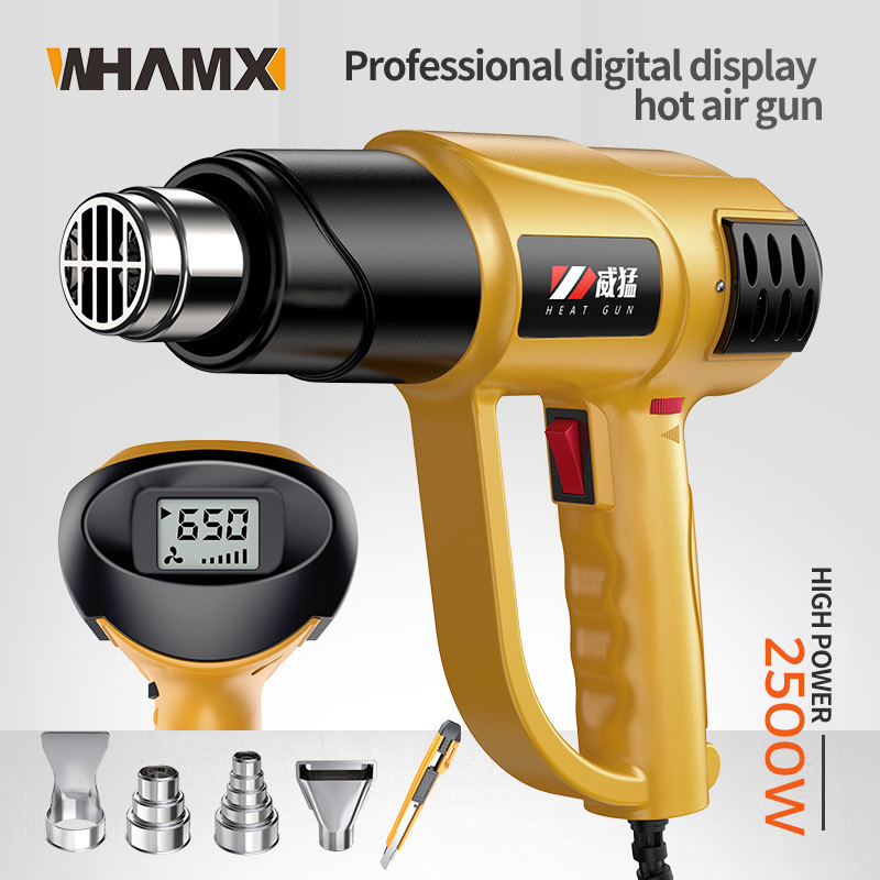 WHAMX High Performance Hot Air Gun With Continuous Temperature Control Mini Heat Air Gun