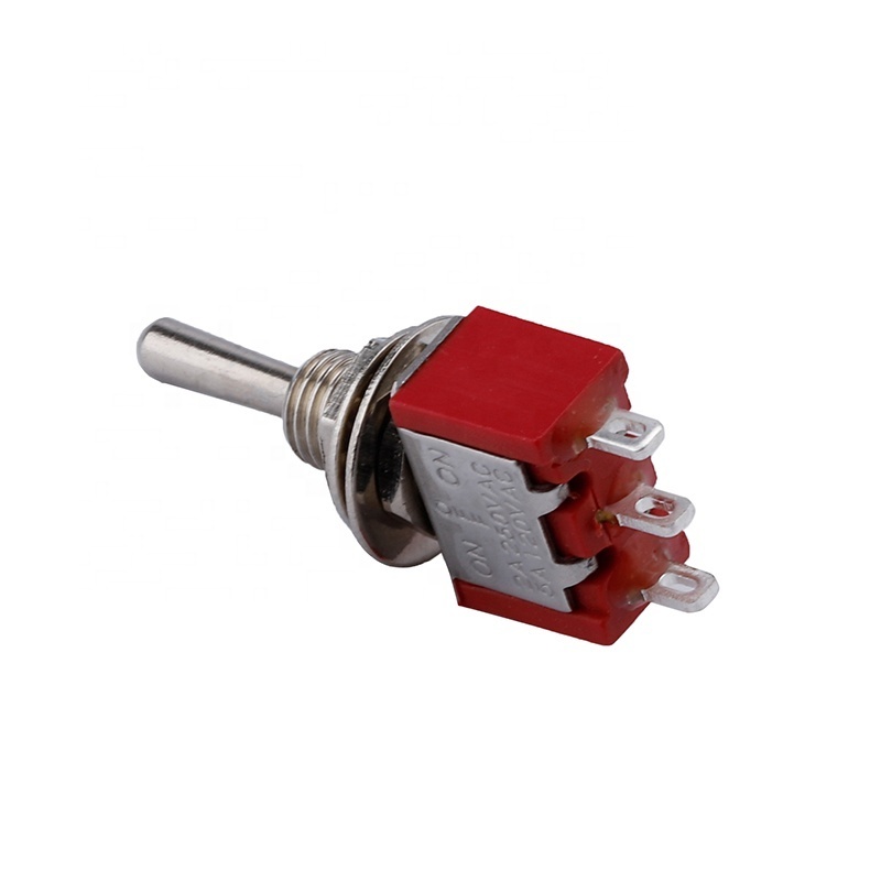 ON-OFF-ON PC Terminal 6P DPDT Micro Toggle Switch Latching