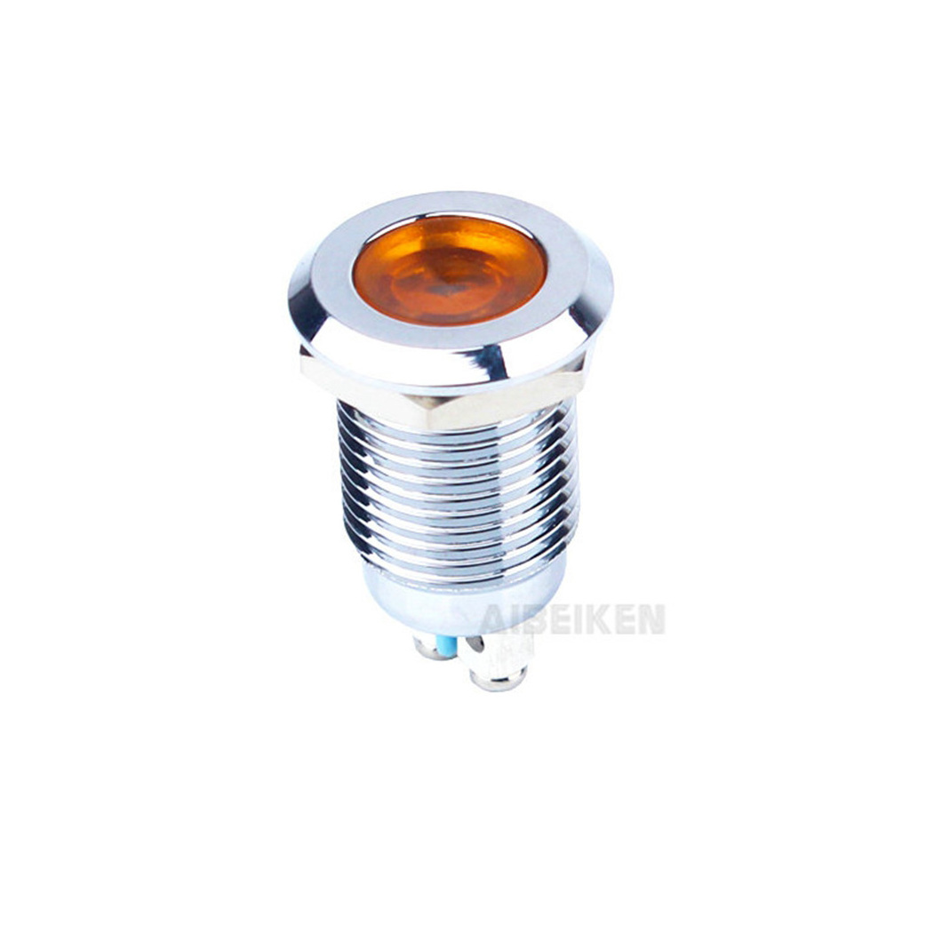 110v 220v 250v Micro dot 12mm diameter water heater garage red green blue Screw Terminal led indicator light price