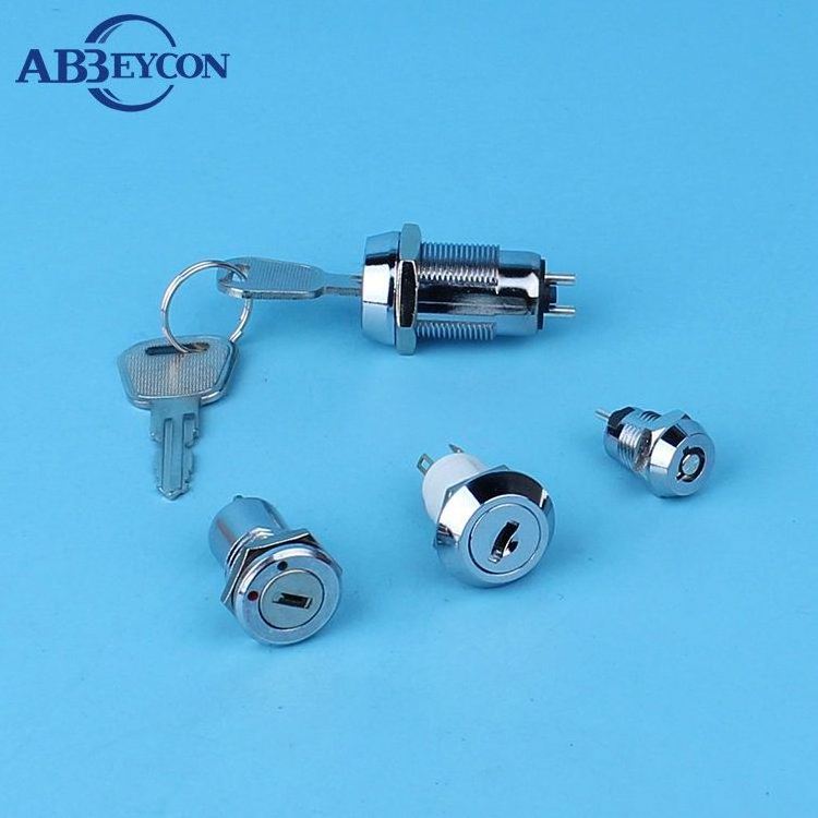 Kone elevator key switch KM747076G10, lift key switch lift door lock key 22mm 2Position Metal Elevator Key Switch