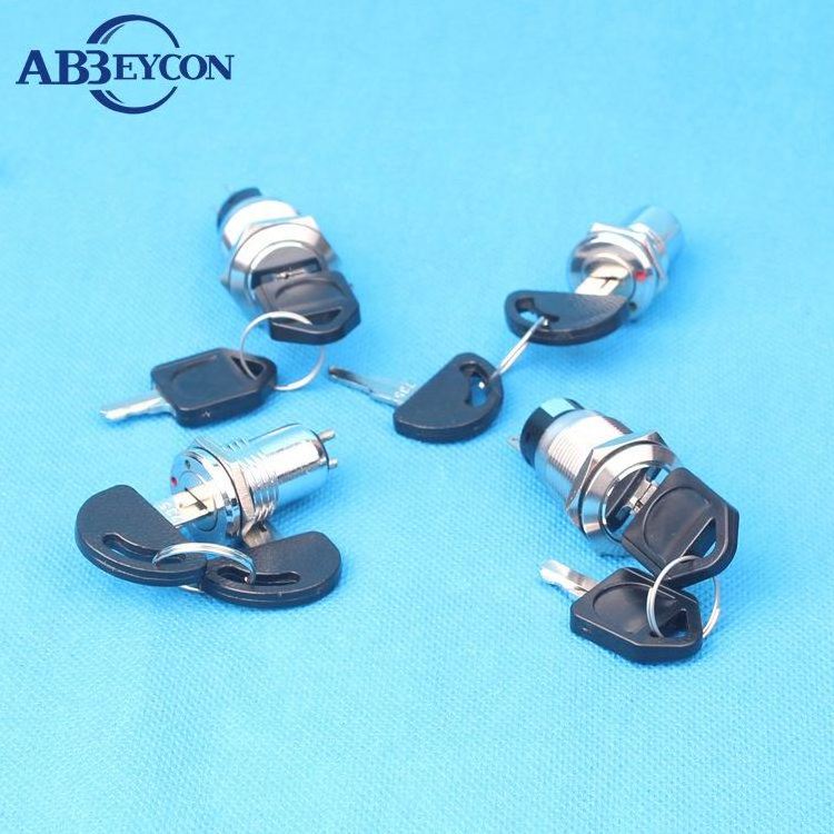 Kone elevator key switch KM747076G10, lift key switch lift door lock key 22mm 2Position Metal Elevator Key Switch