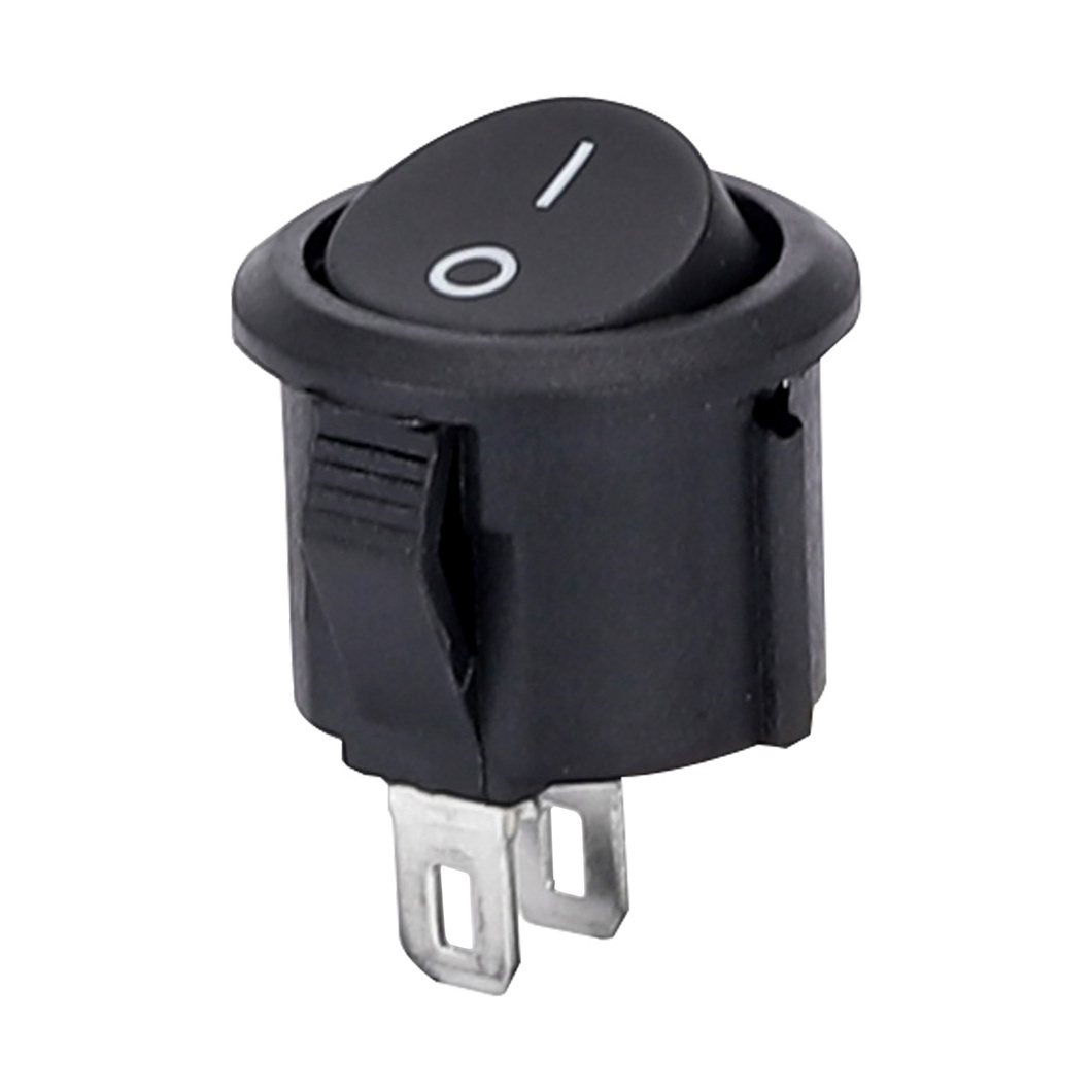 Welfnobl Black KCD1 Rocker Switch 6A/10A ON-OFF 2P Rocker Switch