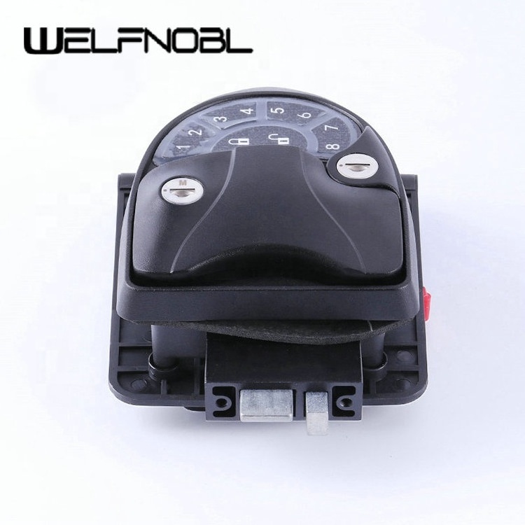 IB-F05 RV Keyless Entry Door Handle Latch 20 meter Wireless Remote Control Caravan Camper Keypad Lock