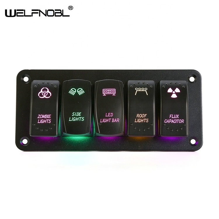 Intelligent Protection Led Light Classic Universal Car Switch Panel