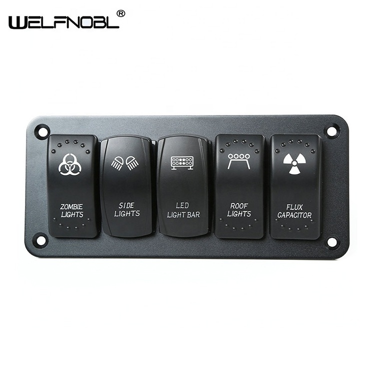 Intelligent Protection Led Light Classic Universal Car Switch Panel