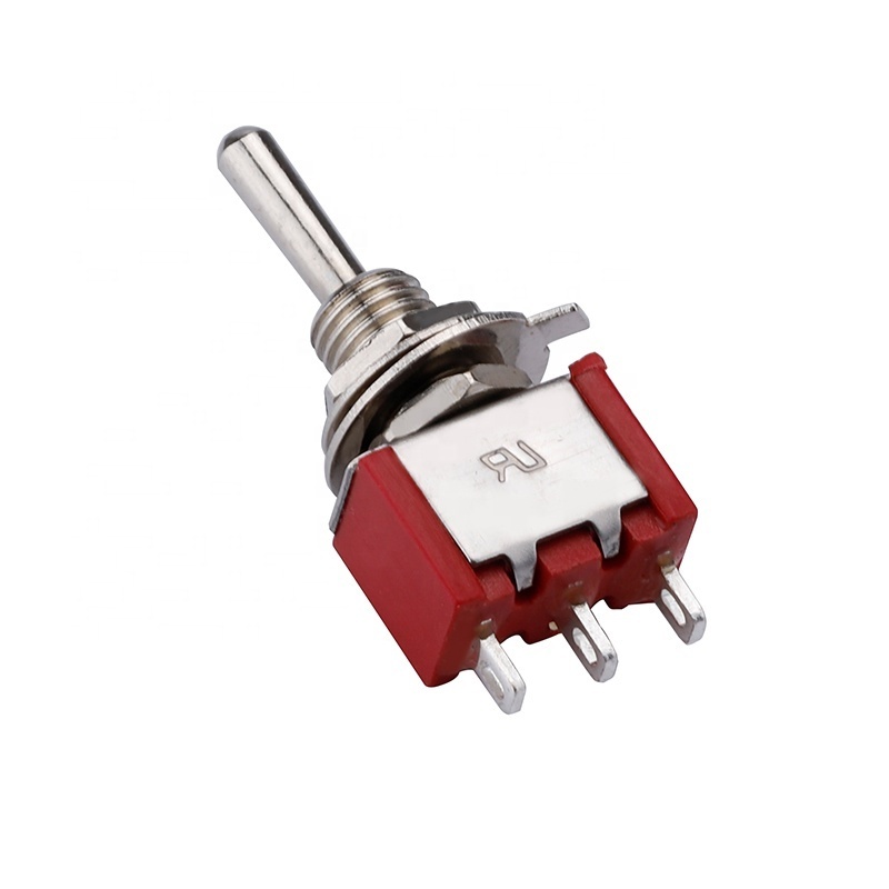 ON-OFF-ON PC Terminal 6P DPDT Micro Toggle Switch Latching