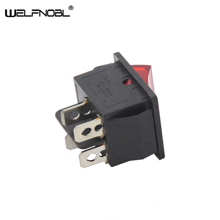 Good Quality Universal Flexible Processing Chip Led 16A Rocker Switch 250V T125 For Car Truck Retro Motorbike