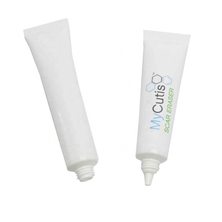 small eyes cream massage tube white cosmetic plastic soft tube PT-CC29