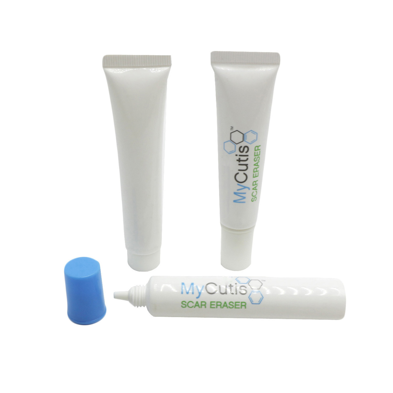 small eyes cream massage tube white cosmetic plastic soft tube PT-CC29