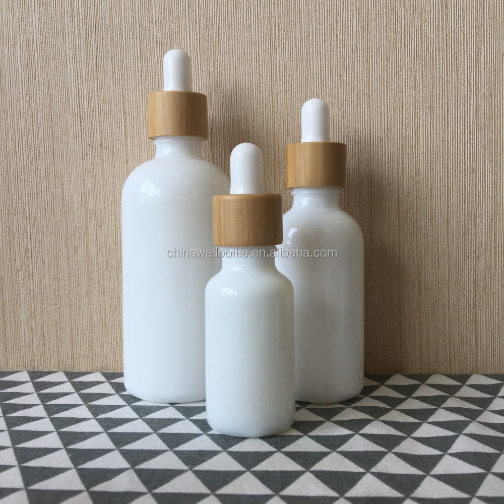 5ml 10ml 15ml 20ml 30ml 50ml 100ml white porcelain skin care packaging anointing oil dropper bottles GD036J