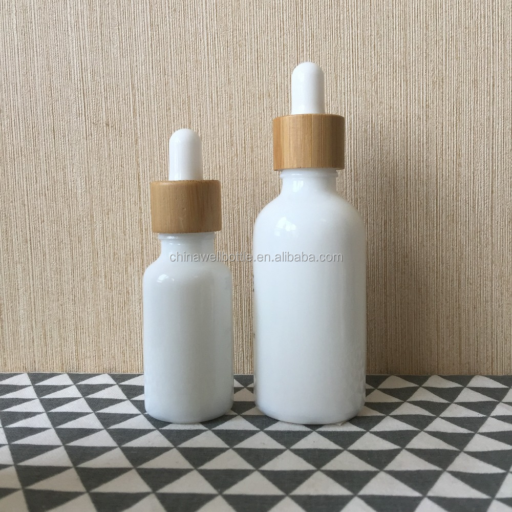 5ml 10ml 15ml 20ml 30ml 50ml 100ml white porcelain skin care packaging anointing oil dropper bottles GD036J