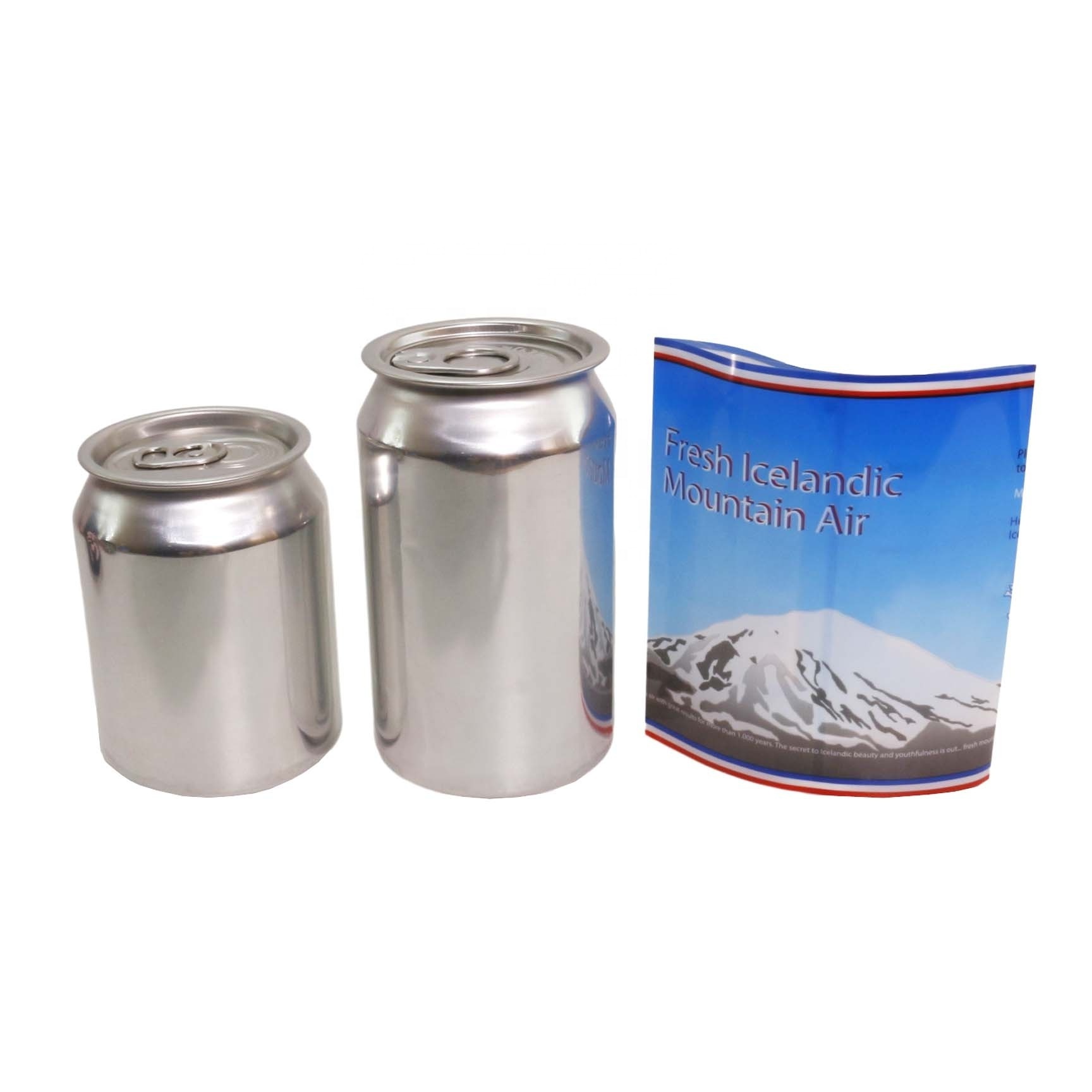 Empty Can Aluminium Sleek Cans Beverage Cans For Soda Food Fruit Manufacturer MC-10C