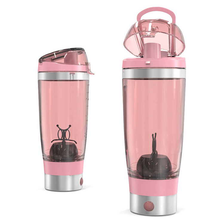 Battery-Powered sports joy water bottle electric shaker gym protein shaker bottle in stock