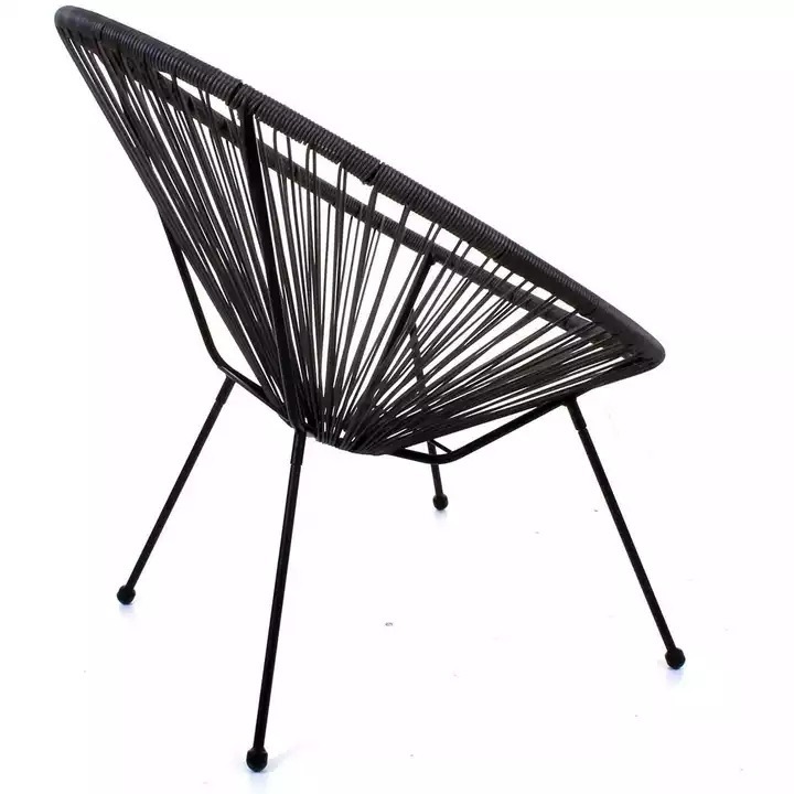 double swing chair hanging egg Outdoor metal stand Acapulco Wicker Rattan Chair