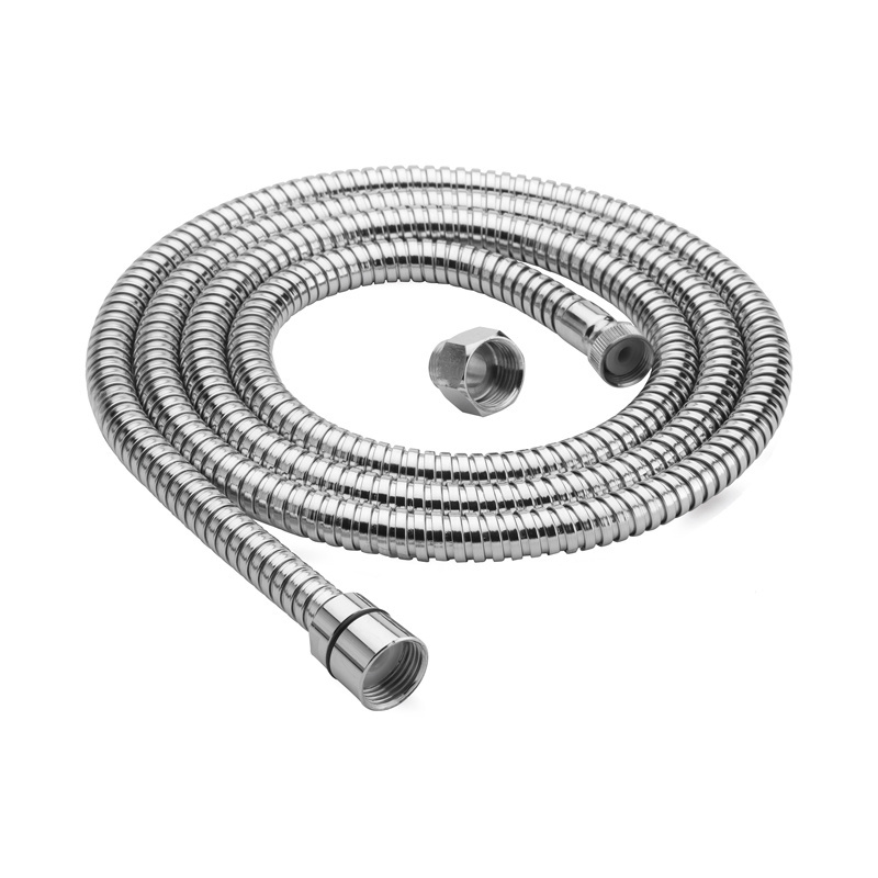 China price 1.5m spring stainless steel flexible hose spiral bathroom shower hose manufacturer