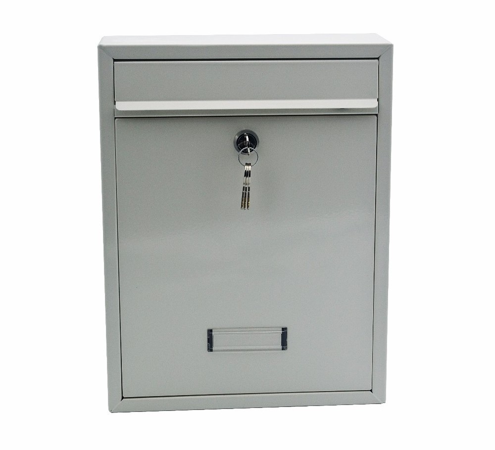 wholesale small metal post box mailbox wall mounted outdoor mail letter box