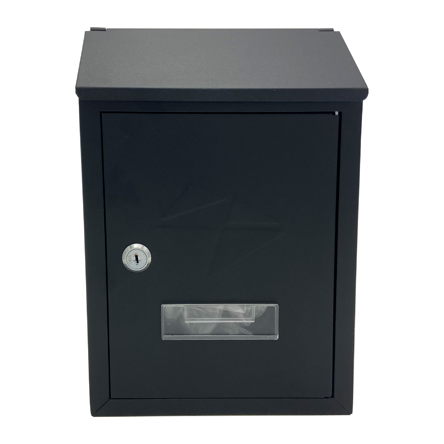 Weatherproof Wall Mount Locking Mailbox Parcel Box Package Drop Secure Lock