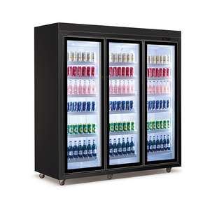 Beverage display upright chiller commercial glass doors refrigerator pepsi refrigerator coca cola fridge price