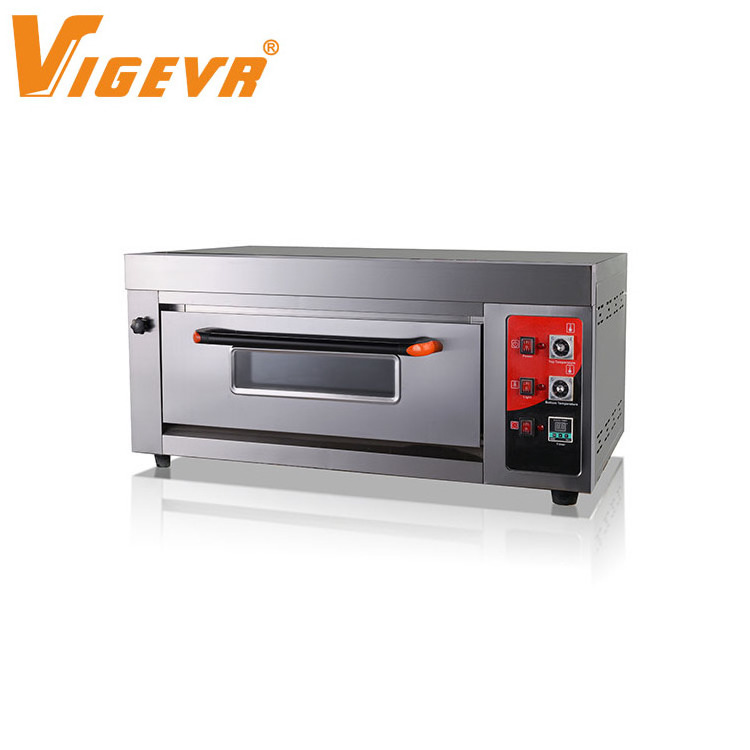 hot sale Used portable single deck one trays gas electric oven for bread cake pastry