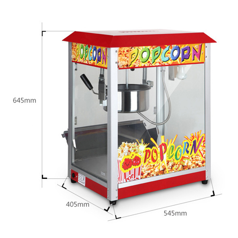 Commercial automatic caramel making popcorn machine price