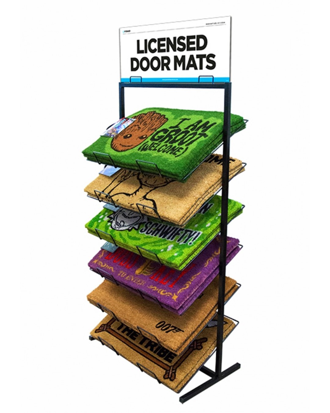 Coir Door Mats Doormats Display Rack