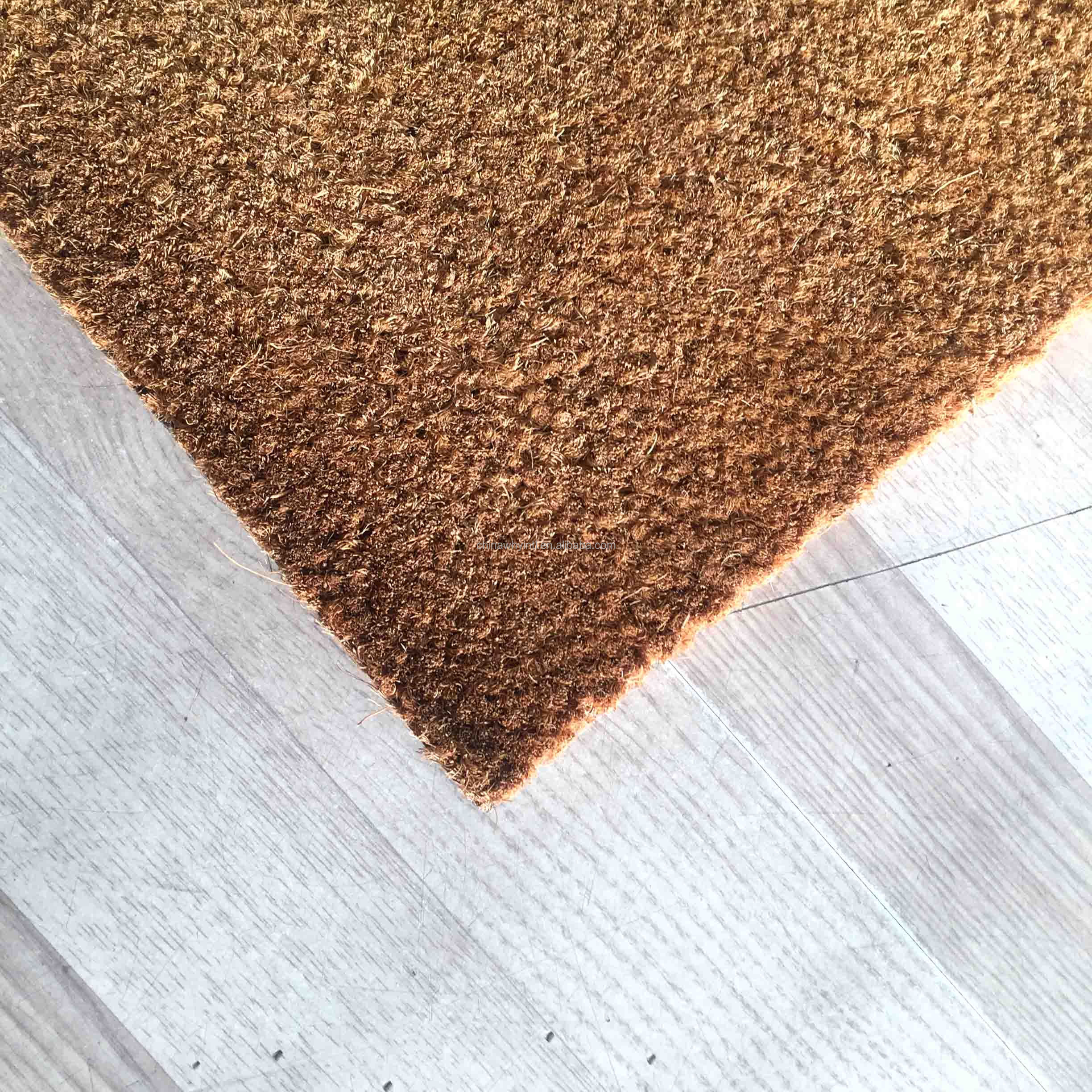 PVC Vinyl Rubber Backed Outdoor Welcome Coco Coir Coconut Fiber Door Mats