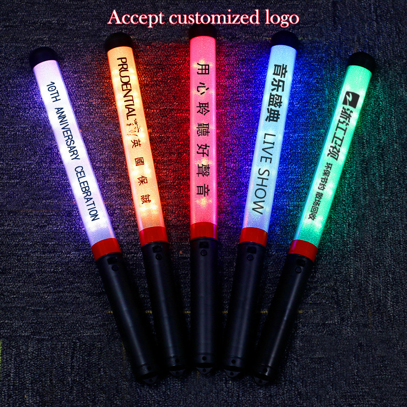 Factory Price Night Club Custom Concert Led Light Stick Party Wireless Remote Controlled Led Glow Sticks