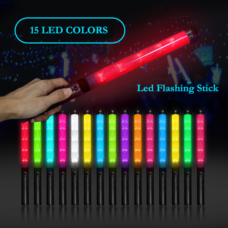 Factory Price Night Club Custom Concert Led Light Stick Party Wireless Remote Controlled Led Glow Sticks