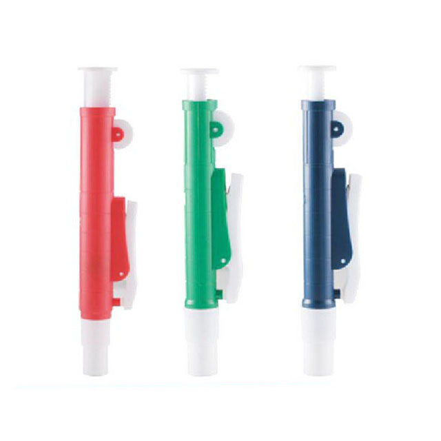 Laboratory Fast Release Manual Blue Green Red 2ml 10ml 25ml Pipette Pump Lab Equipment Micro Pipette Filler