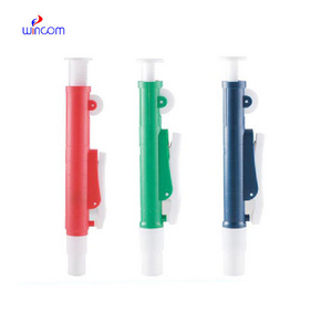 Laboratory Fast Release Manual Blue Green Red 2ml 10ml 25ml Pipette Pump Lab Equipment Micro Pipette Filler