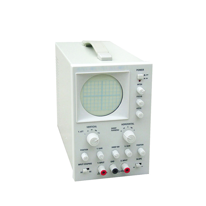 20MHZ Laboratory Dual Channel Analog Oscilloscope Portable Oscilloscope